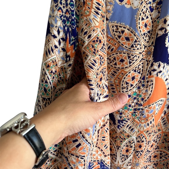 A-line Hippy Chic Dress with Hidden Pockets - Picture 6 of 10